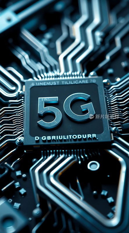 5G芯片科技感十足