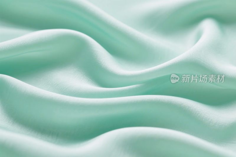浅绿丝绸布艺纹理