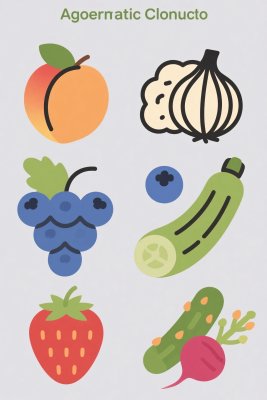 蔬果插画集合 蔬果插画集合