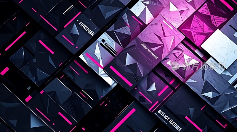 未来科技几何世界