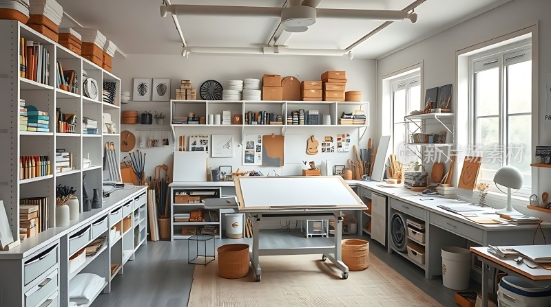 艺术工作室创意与灵感汇聚之地