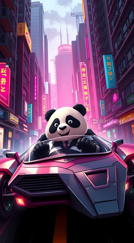 未来都市熊猫侠
