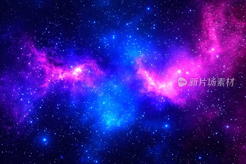 梦幻绚丽的宇宙星空景象