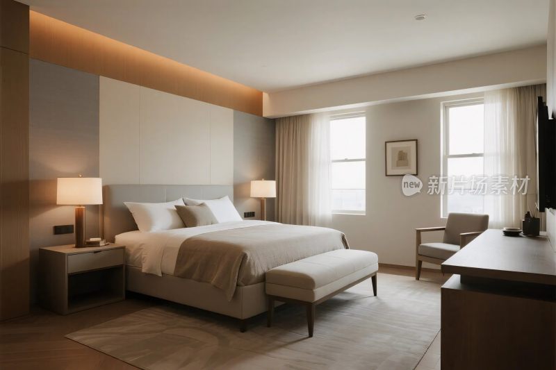 现代风格酒店客房