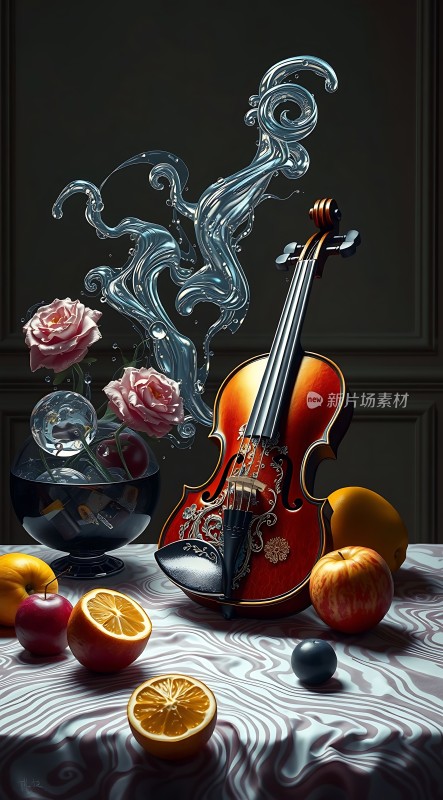提琴与水果的艺术交响曲