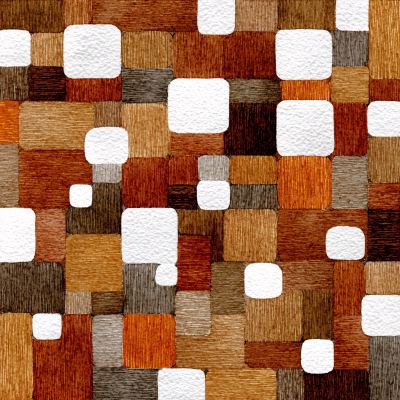 方块拼接的多彩纹理图案