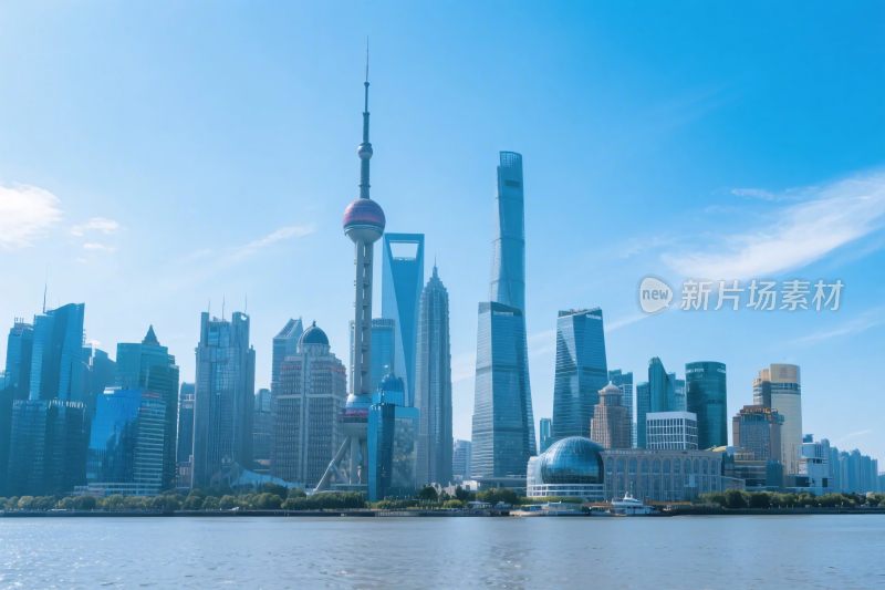 上海陆家嘴都市建筑群