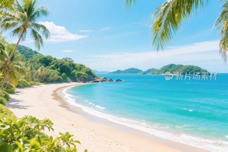 热带海滩风景