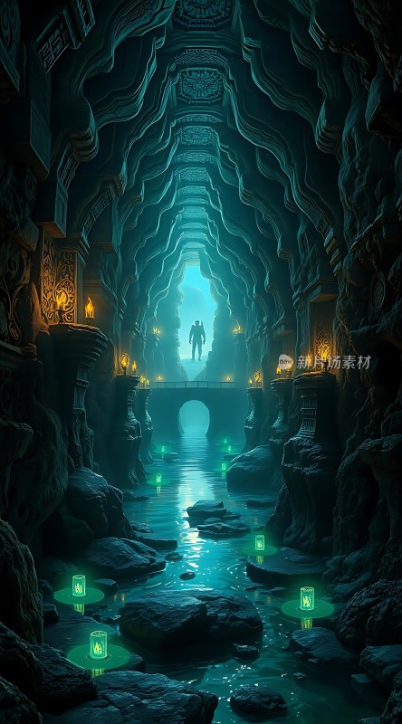 神秘古洞探秘之旅