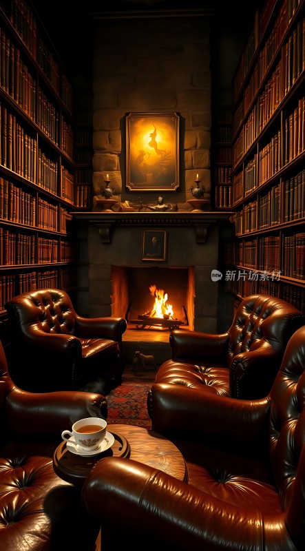 书房里的温暖时光