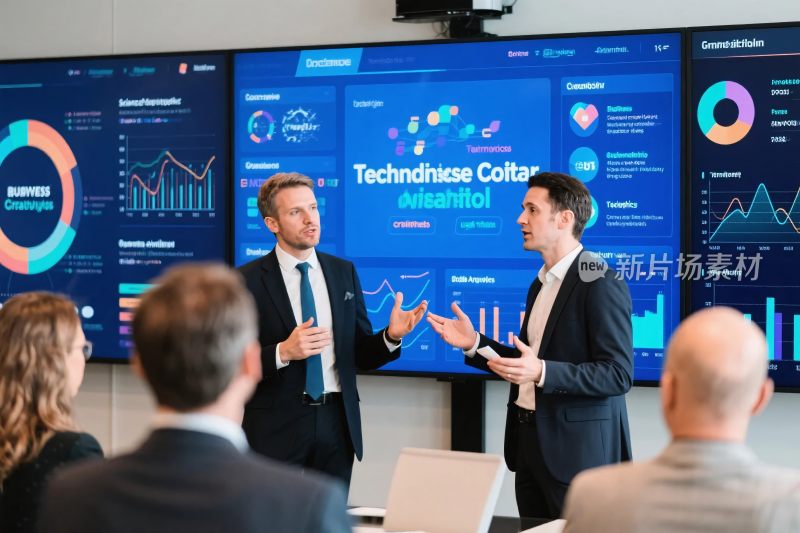 商务会议合作展示