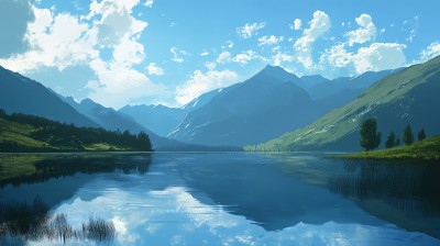 高清宽幅山水风光