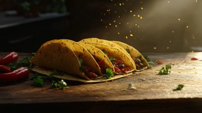 墨西哥taco墨西哥taco墨西哥风味卷饼