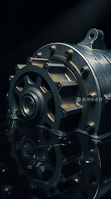 机械之心齿轮与金属的交响曲