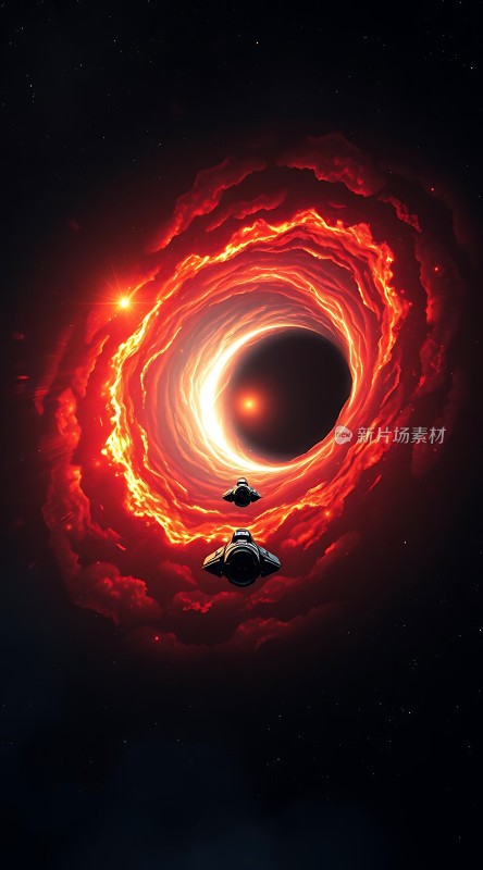 星际探索黑洞之旅