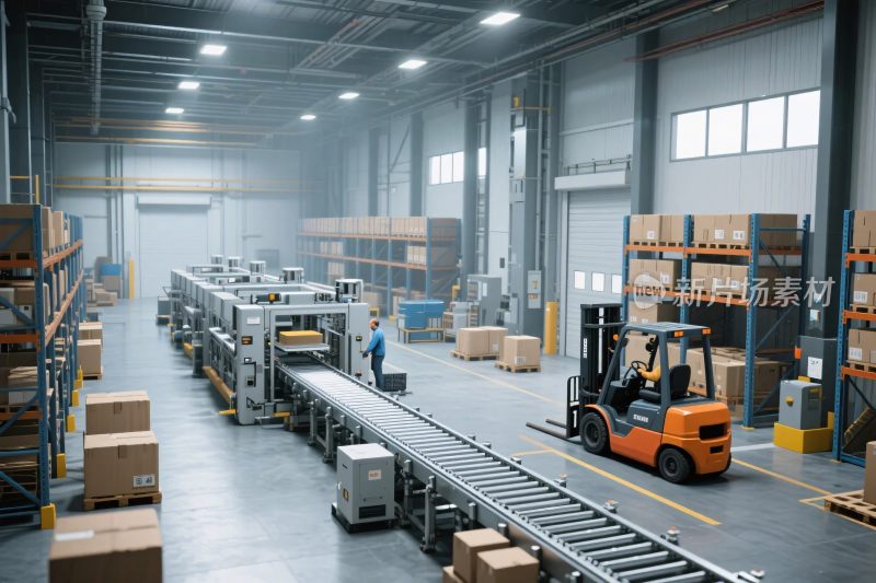 仓库物流内部场景