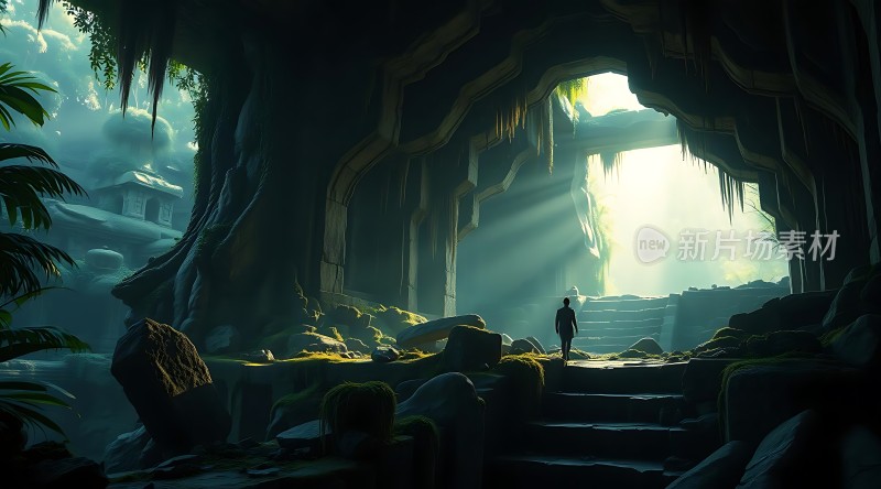 神秘古洞探秘之旅