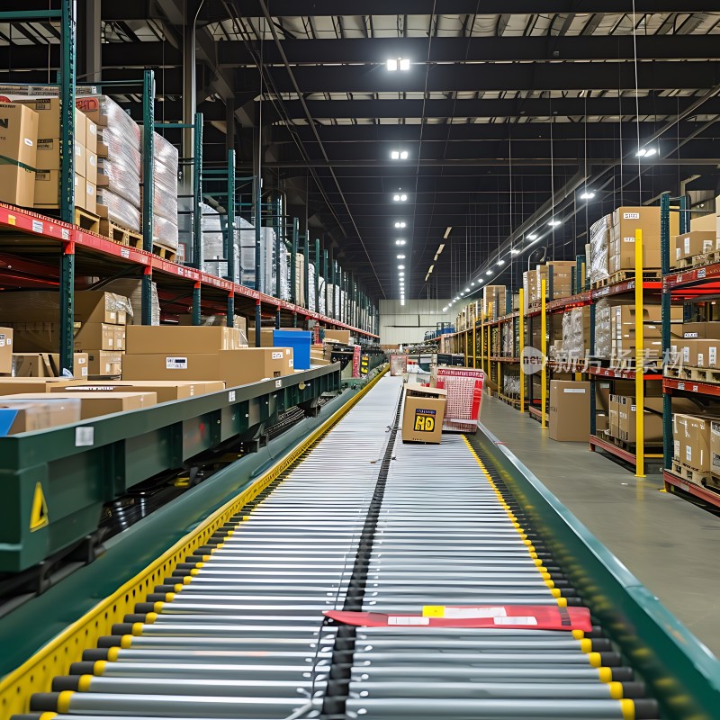 自动化物流中心高效运作