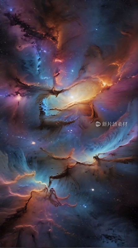 宇宙奇观星云幻彩