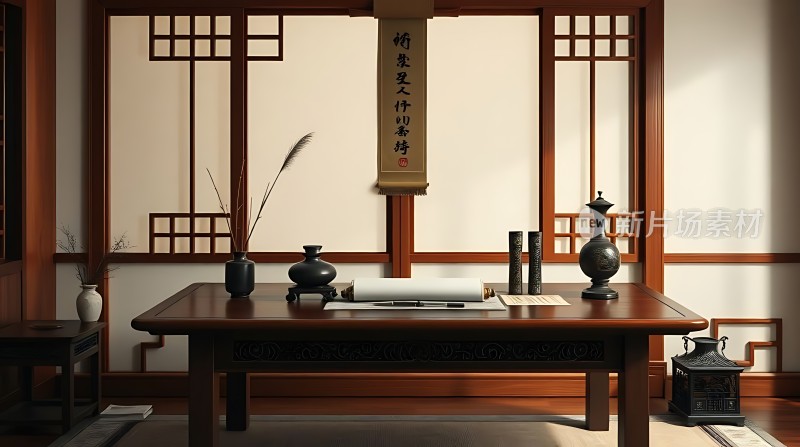 古风书房雅致静好