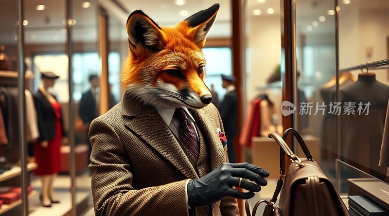 狐狸绅士购物