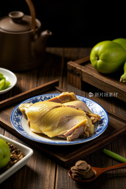 盐水鸭中国传统经典美食中式家常美味食物