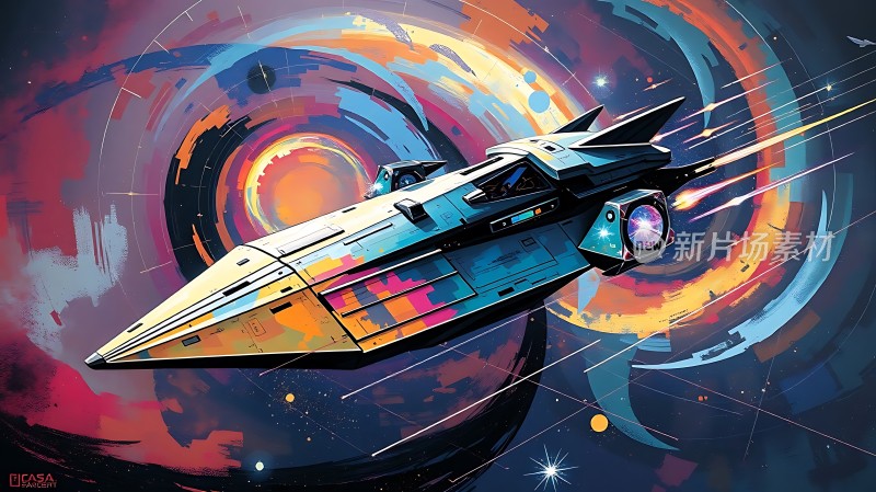 星际航行探索未知领域