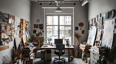 艺术工作室灵感与创意的交汇之地