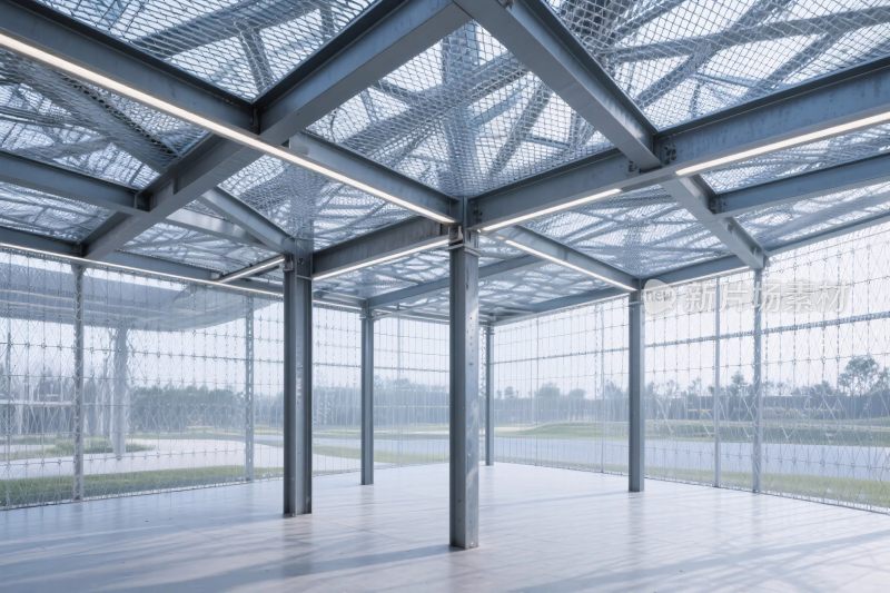 现代工业风建筑空间