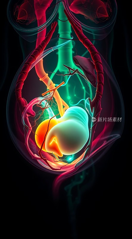 人体内部器官结构图