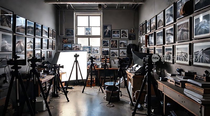 摄影工作室光影与艺术的交汇之地