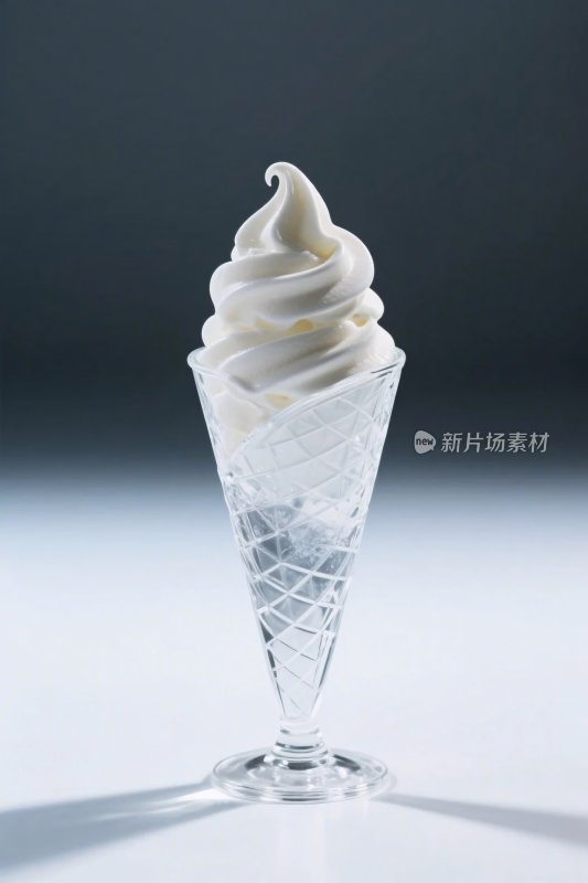 冰淇淋甜筒展示