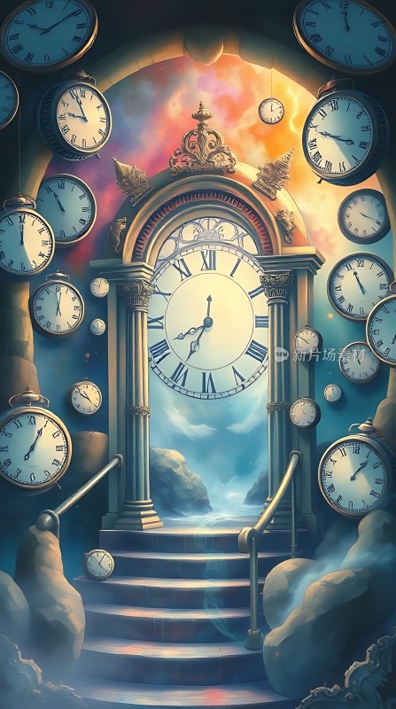 时间之门通往未知世界的阶梯