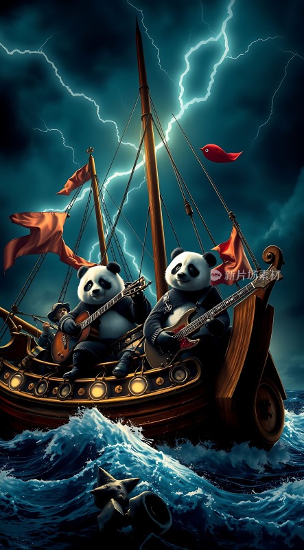 熊猫乐队乘风破浪