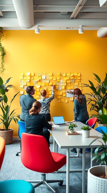 团队协作头脑风暴会议