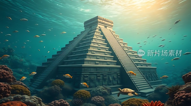 水下金字塔秘境探秘