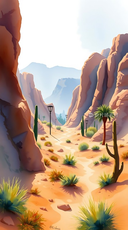 沙漠绿洲探险之旅