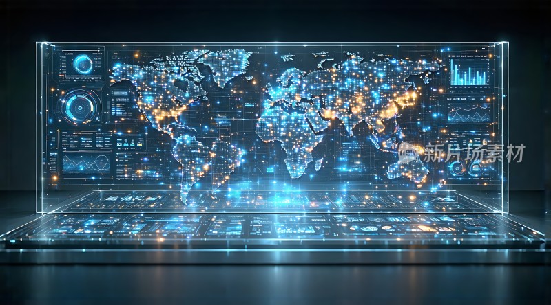 未来科技世界地图