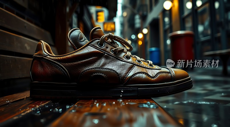 新片场素材 精致皮鞋