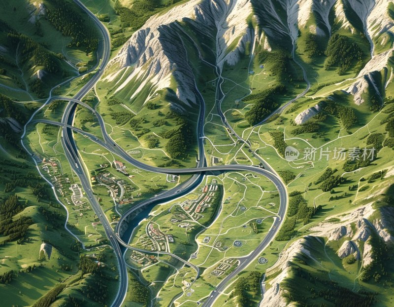 奥地利详细地图