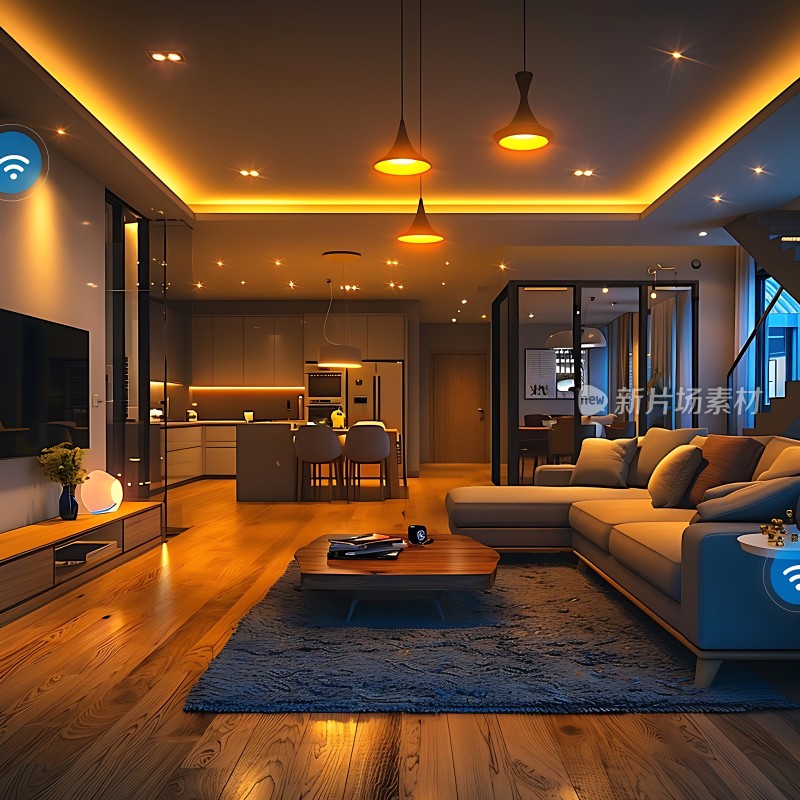 现代家居温馨生活空间