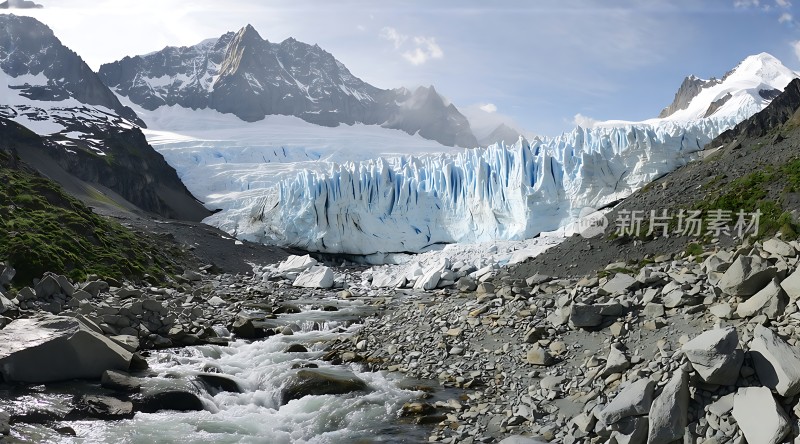 冰川之谷自然奇观