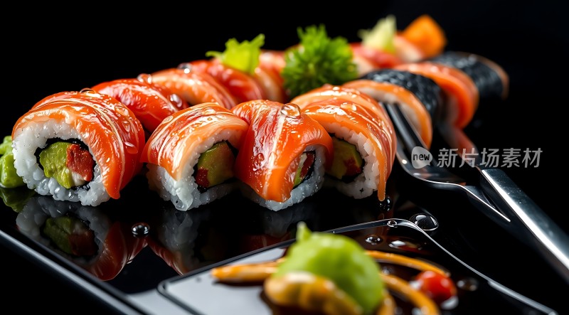 三文鱼寿司大餐