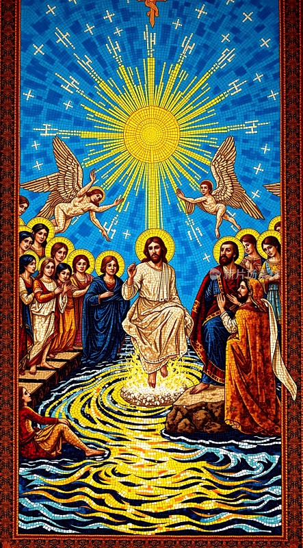 基督升天图