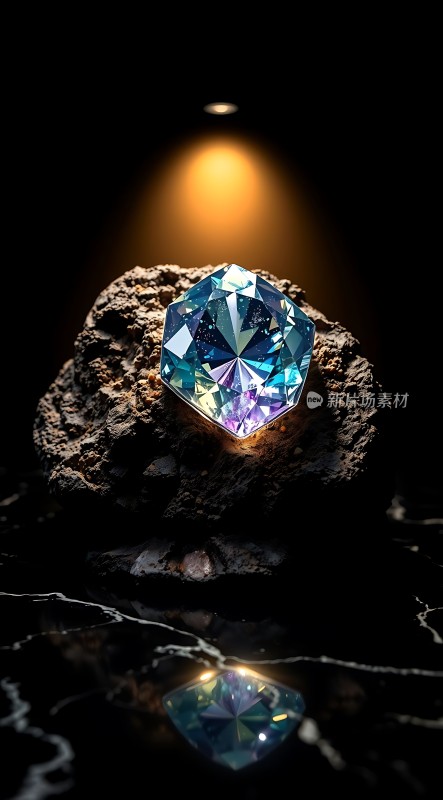 璀璨钻石闪耀光芒