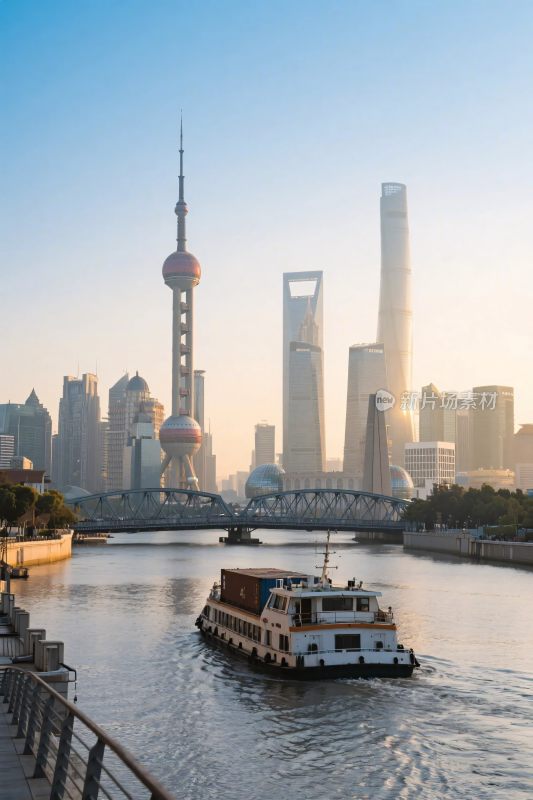 上海外滩都市景观