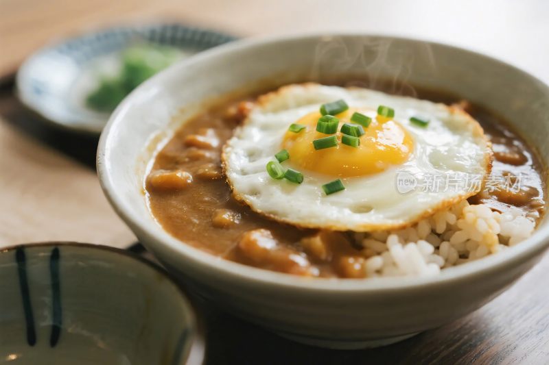 日式咖喱盖饭照片