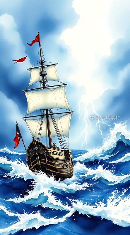 风暴中的勇敢航程