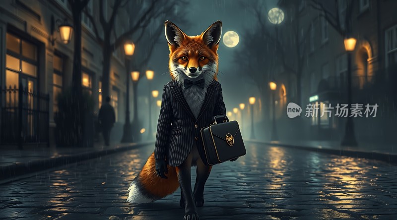 狐狸绅士夜行街