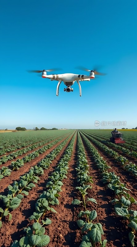 无人机监测农田作物生长状况